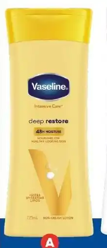 Foodland Vaseline Intensive Care Body Lotion offer