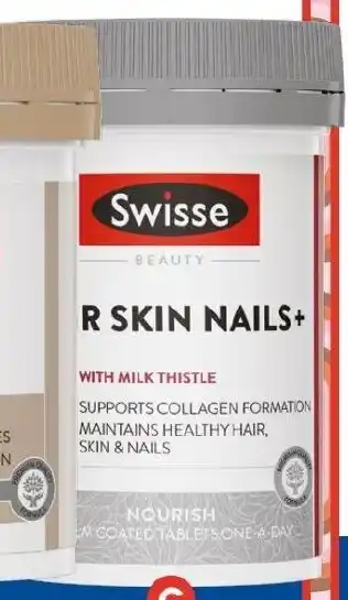 Foodland Swisse Ultiboost Hair Skin Nails Tablets offer