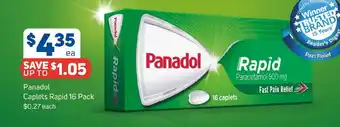 Foodland Panadol Caplets Rapid offer