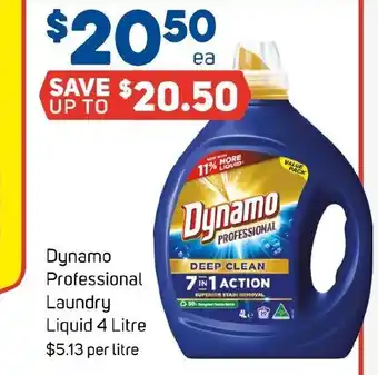 Foodland Dynamo Professional Laundry Liquid offer