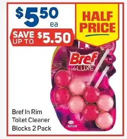 Foodland Bref In Rim Toilet Cleaner Blocks offer