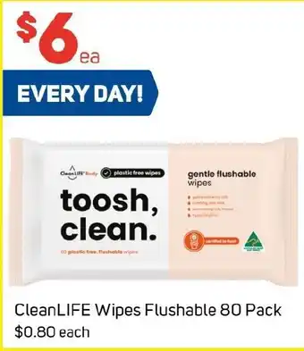 Foodland CleanLIFE Wipes Flushable offer