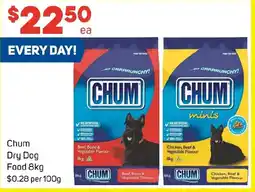 Foodland Chum Dry Dog Food offer