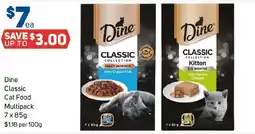 Foodland Dine Classic Cat Food Multipack offer