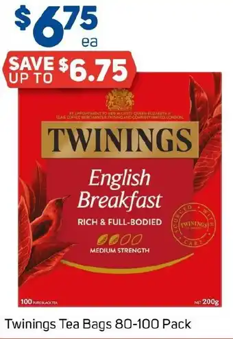 Foodland Twinings Tea Bags offer