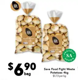 Drakes Save Food Fight Waste Potatoes offer