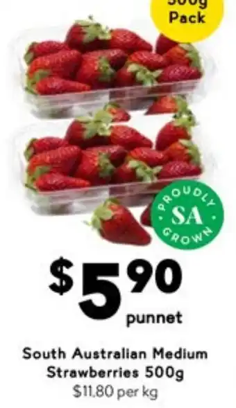 Drakes South Australian Medium Strawberries offer