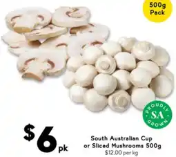 Drakes South Australian Cup or Sliced Mushrooms offer