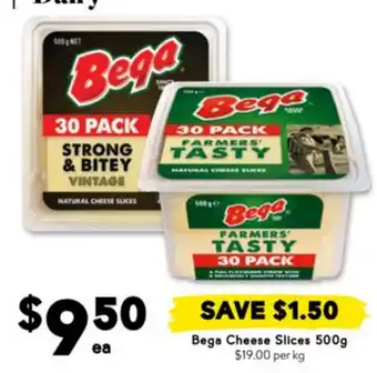 Drakes Bega Cheese Slices offer