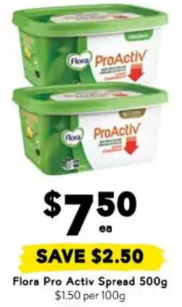 Drakes Flora Pro Activ Spread offer