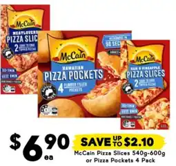 Drakes McCain Pizza Slices  or Pizza Pockets offer