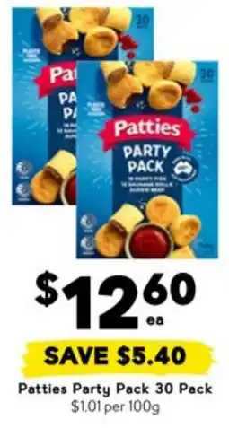 Drakes Patties Party Pack offer