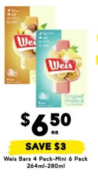 Drakes Weis Bars offer