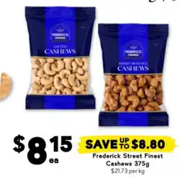 Drakes Frederick Street Finest Cashews offer