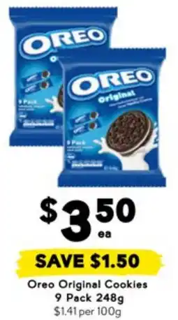 Drakes Oreo Original Cookies offer