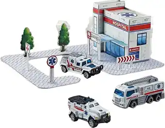 Toymate Skyway Diecast Hospital Playset offer