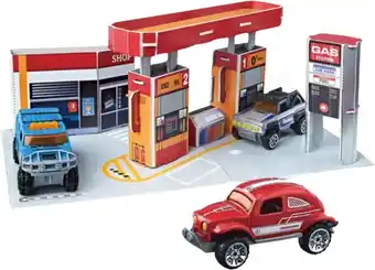 Toymate Skyway Diecast Petrol Station Playset offer