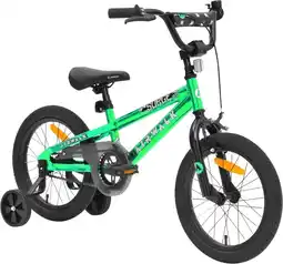 Toymate Airwalk Electro 40cm Bmx Metallic Green & Black Bike offer