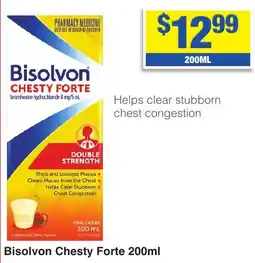 My Chemist Bisolvon Chesty Forte offer