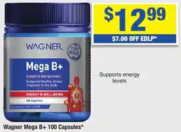 My Chemist Wagner Mega B+ 100 Capsules offer