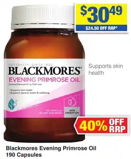 My Chemist Blackmores Evening Primrose Oil offer