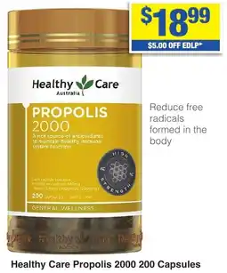 My Chemist Healthy Care Propolis 2000 200 Capsules offer