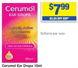 My Chemist Cerumol Ear Drops offer