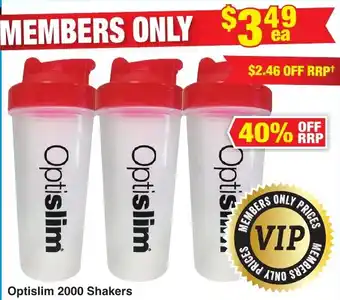 My Chemist Optislim 2000 Shakers offer