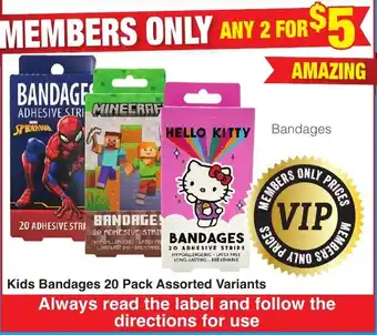 My Chemist Kids Bandages offer