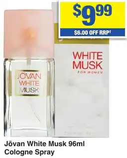 My Chemist Jōvan White Musk Cologne Spray offer