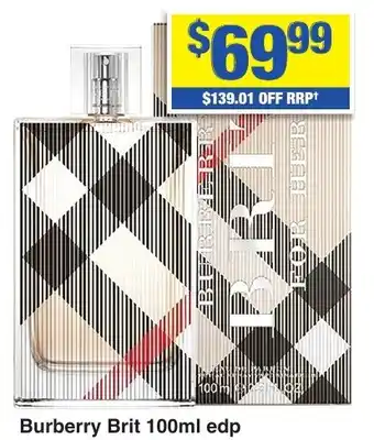 My Chemist Burberry Brit offer