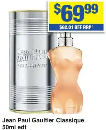 My Chemist Jean Paul Gaultier Classique edt offer