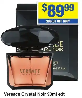 My Chemist Versace Crystal Noir edt offer