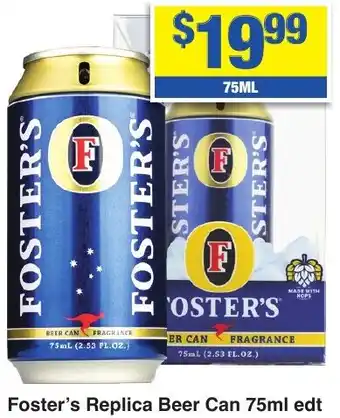 My Chemist Foster's Replica Beer Can edt offer