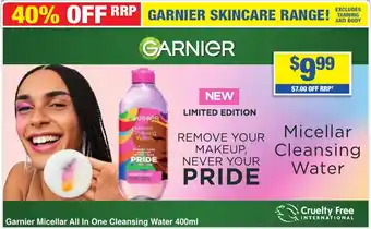 My Chemist Garnier Micellar All In One Cleansing Water offer