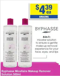 My Chemist Byphasse Micellaire Makeup Remover Solution offer