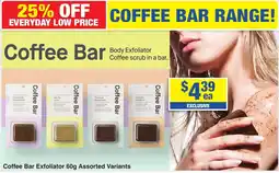 My Chemist Coffee Bar Exfoliator offer