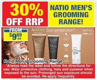 My Chemist Natio Men's Grooming Range offer