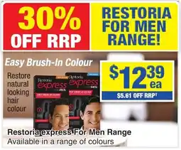 My Chemist Restoria express For Men Range offer