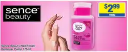 My Chemist Sence Beauty Nail Polish Remover Pump offer