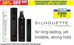 My Chemist Schwarzkopf Professional Silhouette Styling Range offer