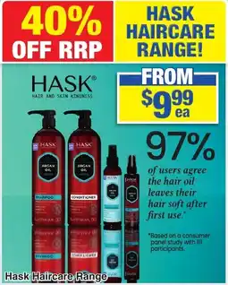 My Chemist Hask Haircare Range offer