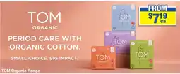 My Chemist TOM Organic Range offer