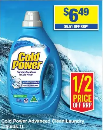 My Chemist Cold Power Advanced Clean Laundry Liquids offer