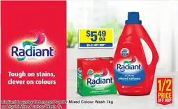 My Chemist Radiant Laundry Detergent Powder Mixed Colour Wash or Liquid Mixed Colour Wash offer