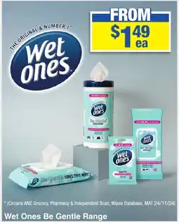 My Chemist Wet Ones Be Gentle Range offer