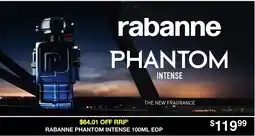 My Chemist Rabanne Phantom Intense edp offer