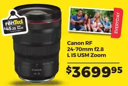 Teds Cameras Canon RF 24-70mm f2.8 L IS USM Zoom offer