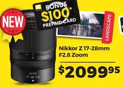 Teds Cameras Nikkor Z 17-28mm F2.8 Zoom offer