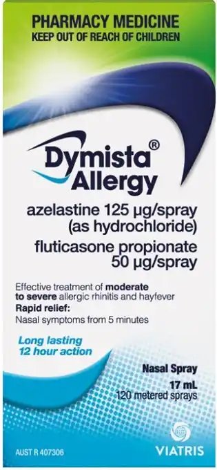 Pharmacy Best Buys Dymista Allergy Nasal Spray 17mL offer